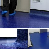 Revestimento Dycem Cleanzone fixo e com rebordo.