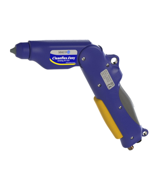Pistola de ionização Cleanflex Easy da Simco-Ion para eliminação de eletricidade estática e limpeza industrial