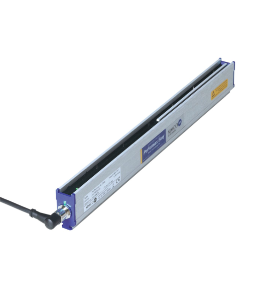 Barra antiestática Performax IQ Easy da Simco-Ion para eliminação de eletricidade estática em aplicações industriais