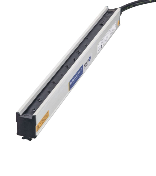 Barra antiestática Performax IQ Easy EX da Simco-Ion para eliminação de eletricidade estática em zonas ATEX