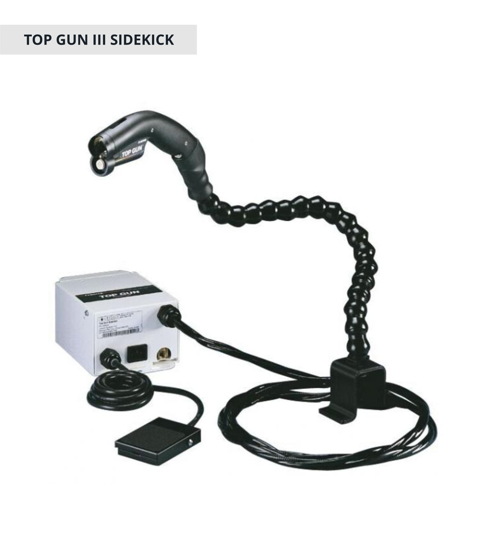 Pistola de ionização Top Gun da Simco-Ion para eliminação de eletricidade estática e limpeza industrial